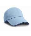 RC038X Result Herringbone Cap Sky / Navy colour image